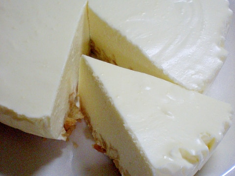 誰でも出来る!簡単定番!レアチーズケーキ